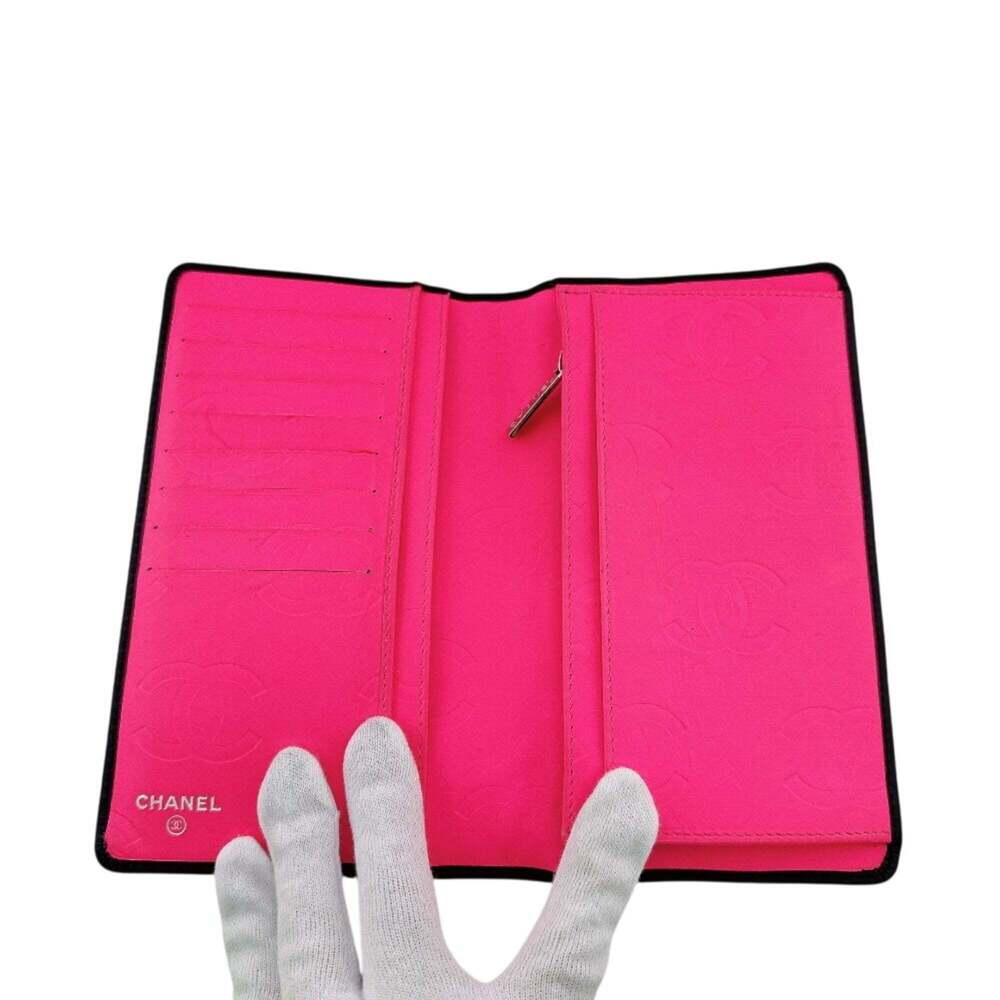 CHANEL Black Logo Wallet - Picture 7 of 11